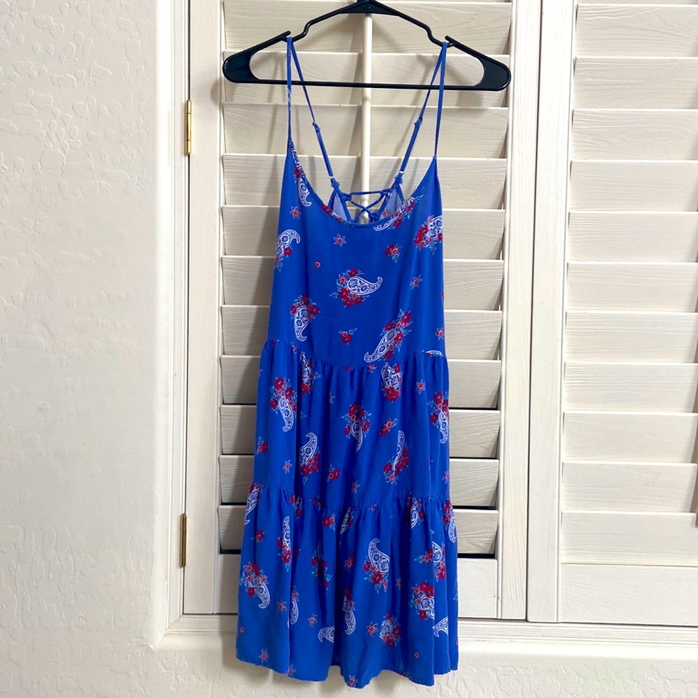 Blue dress